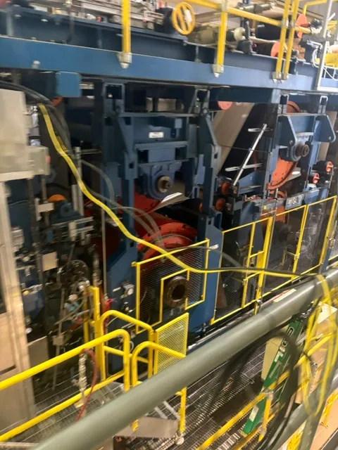 40 m belt conveyor installation